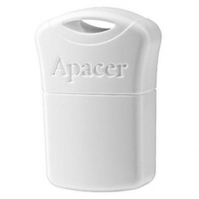   Apacer 64Gb AH116 White USB 2.0 (AP64GAH116W-1)