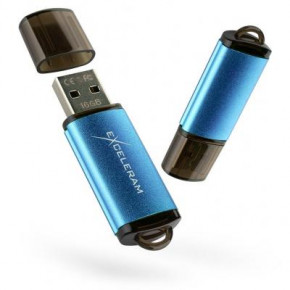 - eXceleram 8GB A3 Series Blue USB 2.0 (EXA3U2BL08)