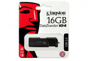  Kingston 16GB DataTraveler 104 Black (DT104/16GB) 5