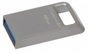  Kingston 16Gb DataTraveler Micro USB 3.1 DTMC3/16GB 3