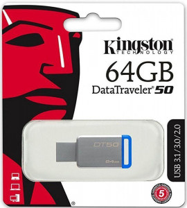 - Kingston DT50 USB 3.1 64Gb 3