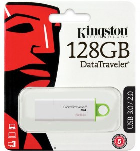  USB Kingston DTIG4 128GB USB 3.0 Yellow (DTIG4/128GB) 6
