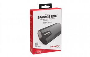  SSD USB 3.1 Gen 2 Type-C Kingston HyperX Savage EXO 480Gb 3D TLC (SHSX100/480G) 4