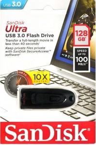 Sandisk 128GB USB 3.0 Ultra (SDCZ48-128G-U46) 3