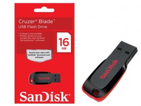  USB Sandisk Cruzer Blade Z50 16GB (SDCZ50-016G-B35) 5
