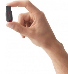  USB Sandisk Cruzer Blade 32Gb Black/red (SDCZ50-032G-B35) 4