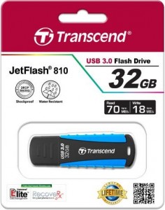  USB Transcend JetFlash 810 32GB USB 3.0 Blue (TS32GJF810) 6