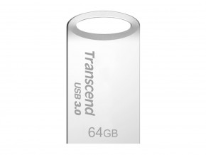  USB 3.0 Transcend JetFlash 710 64GB Metal Silver (TS64GJF710S)