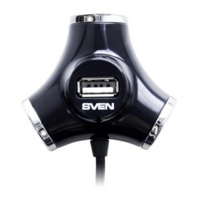  USB HUB Sven HB-012 black (1)