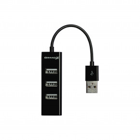   Grand-X Travel 4 ports USB2.0 (GH-403) (1)