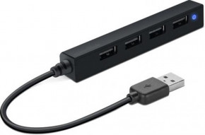  SpeedLink USB2.0 Snappy Slim Black (SL-140000-BK)