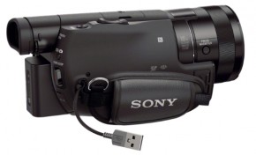  Sony Handycam FDR-AX100 4K Flash Black 4
