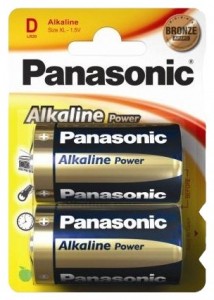  Panasonic Alkaline Power D BLI 2