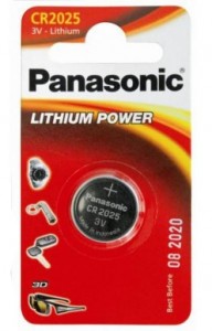  Panasonic CR 2025 BLI 1 Lithium
