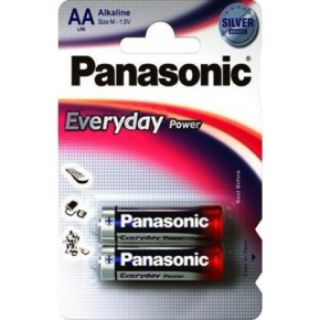  Panasonic Everyday Power AA Bli 2 Alkaline