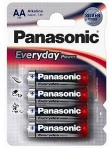  Panasonic Everyday Power AA Bli 4 Alkaline