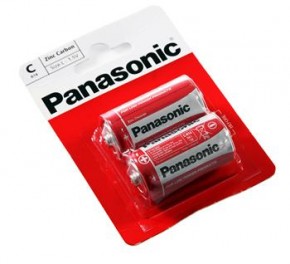  Panasonic Red Zink R14 Bli 2 Zink-Carbon