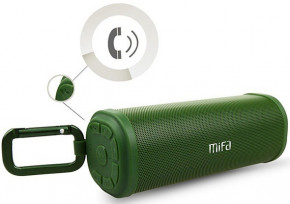   Mifa F5 Outdoor Bluetooth Speaker Army Green 5