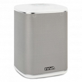   RIVA Arena Compact Multi-Room+ Wireless Speaker White (RWA01W-UN)