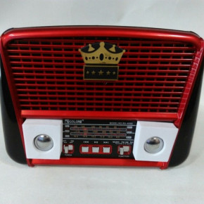   Golon RX-455S Solar MP3 USB Black/Red 3