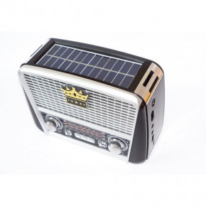   Golon RX-455S Solar MP3 USB Black/Silver 4
