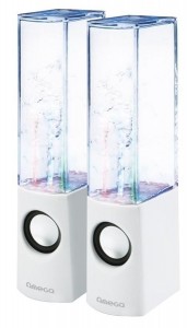   Omega 2.0 OG-12 Dansing speakers 6W USB White (OG12DSW)