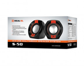   Real-El S-50 Black/Red 3