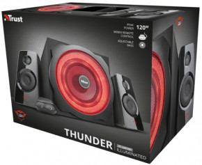  Trust GXT 4628 Thunder 2.1 Illuminated Speaker Set (21930) 9