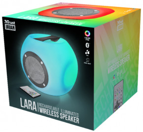  Trust Lara Wireless Bluetooth Speaker Multicolour Party Lights (22799) 13