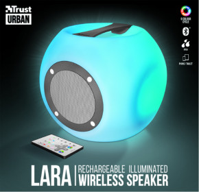  Trust Lara Wireless Bluetooth Speaker Multicolour Party Lights (22799) 14
