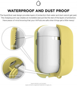    Elago Waterproof Case for Airpods Creamy Yellow (EAPWF-BA-CYE) 5