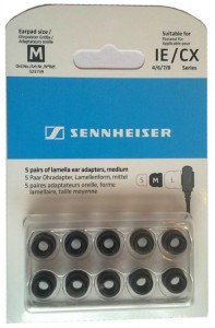  Sennheiser Lamella ear tips 5  (medium) - Black IE6/7/8/60/80 (525739) 3