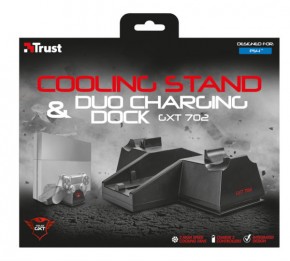  Trust GXT 702 Cooling Stand with dual charge dock (21013) 6