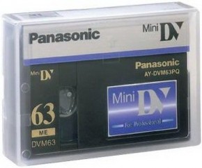    Mini-DV Panasonic DVM-63 PQ Professional