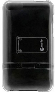  Macally ICECASE-T Clear protective case w stand for iPod touch 3