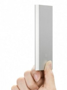    Xiaomi Mi Power Bank Ultra Thin 5000 mAh 2.1A, 1USB Silver NDY-02-AM-SL (1)