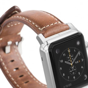     Nomad Leather Strap Italian Apple WatchTan/Black (STRAP-APPLE-IT-TAN-BL) (0)