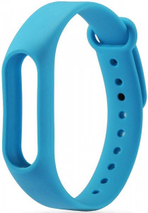    UWatch Replacement Silicone Band For Xiaomi Mi Band 2 Blue