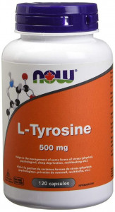  NOW L-Tyrosine 500 mg Capsules 120  (4384301289)