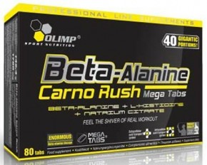  Olimp Beta-Alanine Carno Rush Mega caps 80 