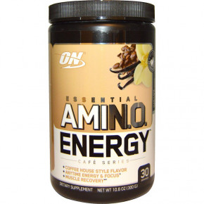  Optimum Nutrition Essential Amino Energy 300 Cafe Vanilla