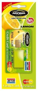  Aroma Car Credit Card 4  (ACC20)