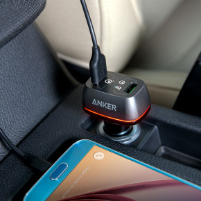     Anker PowerDrive+ 2 with Quick Charge 3.0 V3 (A2224H11) Black (2)