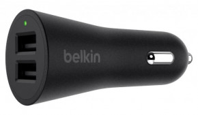    Belkin USB Dual Metallic Black (F8M930btBLK)