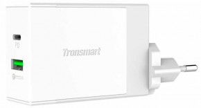   Tronsmart W2DT 48W USB PD Wall Charger with Quick Charge 3.0 White