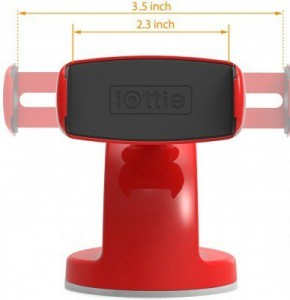  iOttie Easy View 2 Universal Car Mount Holder Red (HLCRIO115RD) 4