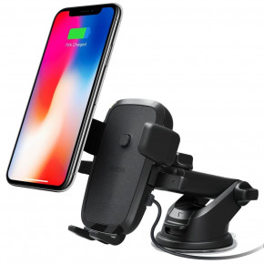    iOttie Car and Desk Holder Qi Wireless Fast Charging Mount Easy One Touch 4 (HLCRIO134)
