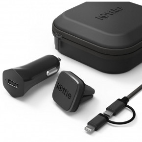    iOttie HLTRIO110 iTap Magnetic Mounting and Charging Travel Kit