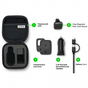    iOttie HLTRIO110 iTap Magnetic Mounting and Charging Travel Kit 4