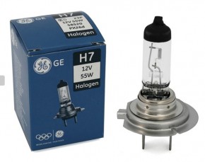  General Electric  H7 55W 58520 PX26D/12V 3